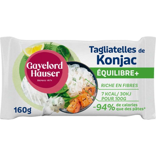 Gayelord Hauser Façon Tagliatelles De Konjac, Nature À Cuisiner 160g