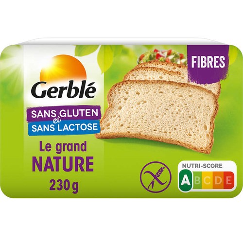 Gerblé Pain  Grand Nature sans gluten  230g