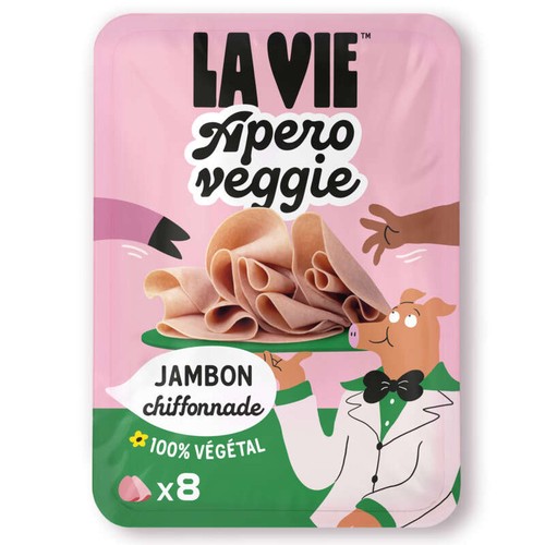 La Vie Jambon Végétal façon Chiffonnade 90g