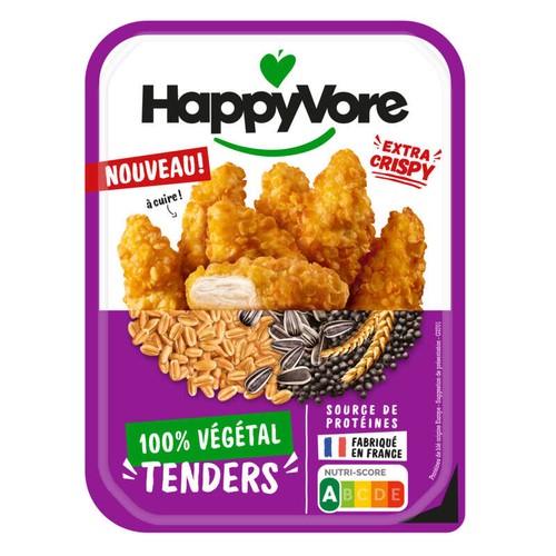 Happyvore Tenders végétaux & gourmands 180g