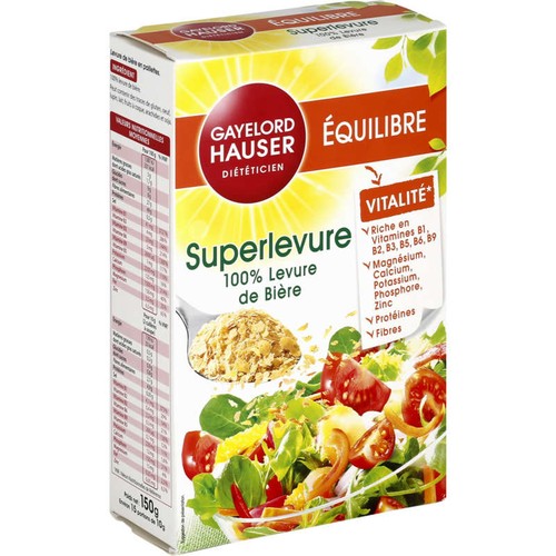 Gayelord Hauser Superlevure Levure de Bière en paillettes 150g