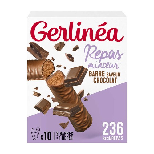 Gerlinéa Barre repas minceur chocolat   310g