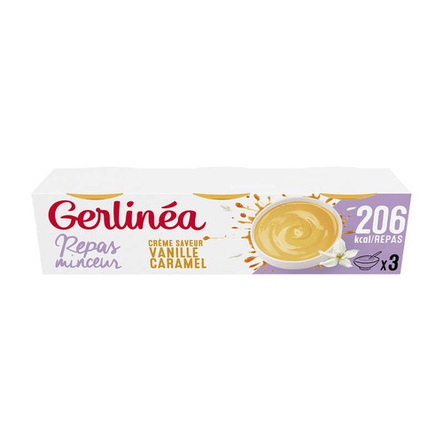 Gerlinéa Coupelle Crème vanille repas minceur  630g