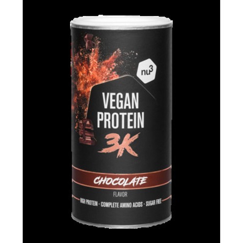 Nu3 Vegan Proteines chocolat 3K  500g