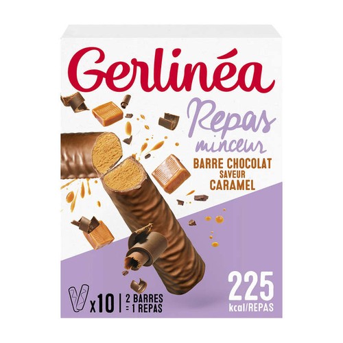 Gerlinéa Barre repas minceur caramel  310g