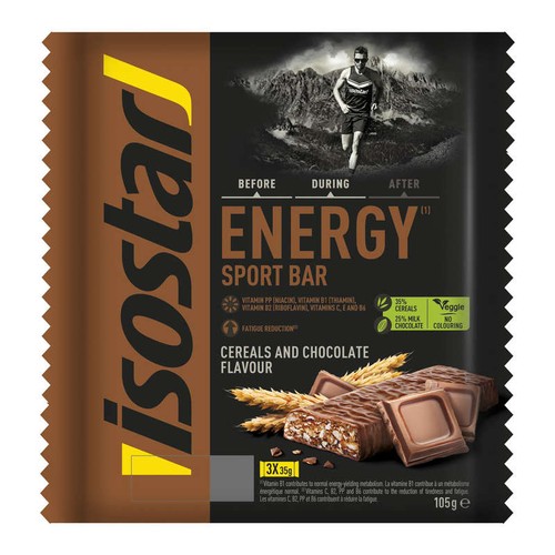 Isotar Barre énergétique au chocolat 3x35g