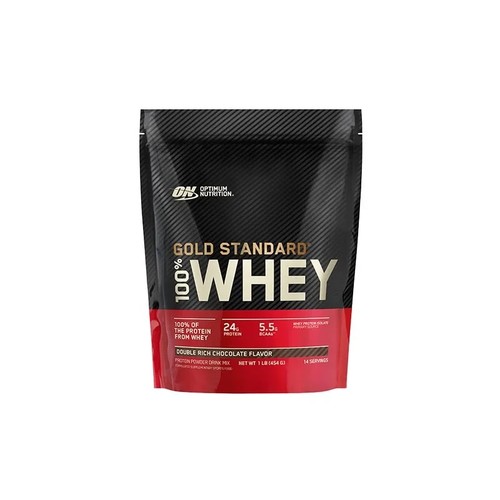 Optimum Nutrition Complément Alimentaire Gold Standard 100% Whey Double rich Chocolate 465g