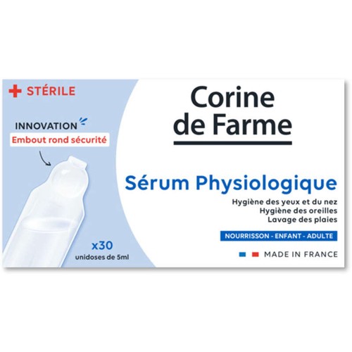 Corine de Farme Sérum physiologique x30
