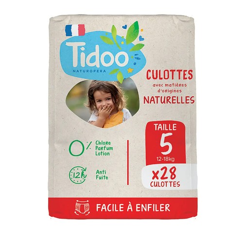 [Par Naturalia] Tidoo Culottes Tailles 5 (12-18kg) x28