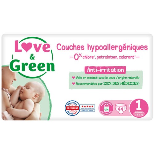 Love and Green Couches Hypoallergéniques T1 x44