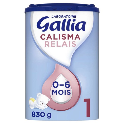 Gallia Calisma Relais 1er âge de 0 à 6 mois 830g