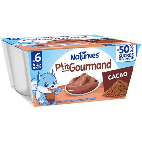 Nestle P'tit Gourmand Cacao 4x100g