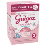 Guigoz Optipro Lait de Croissance dés 3 ans 2x600g