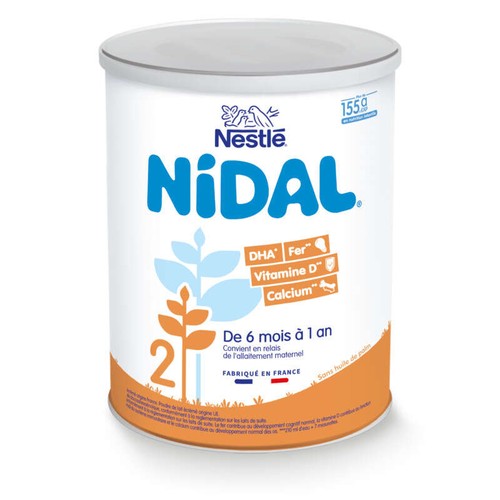 Nestlé Lait en Poudre 2ème âge, de 6 Mois à 1 An 800g