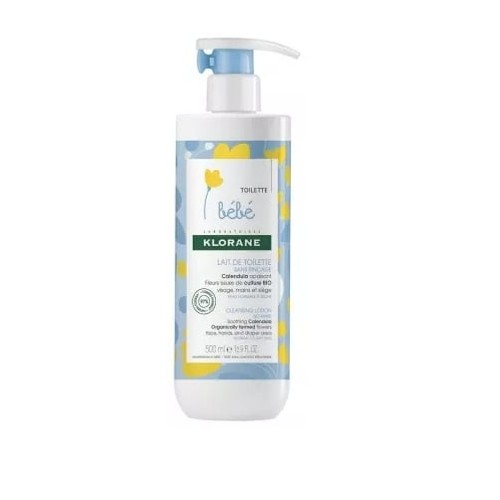 [Para] Klorane Bébé Lait de Toilette sans Rinçage 500ml