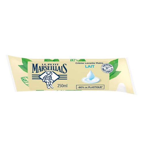 Le Petit Marseillais Crème Lavante Mains Lait recharge 250ml