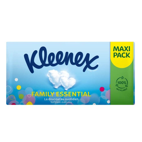 Kleenex Boite Familiale Mouchoirs x128