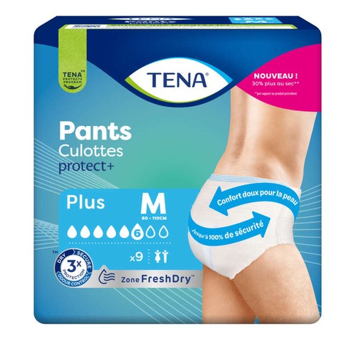 Tena Pants Plus Medium x9