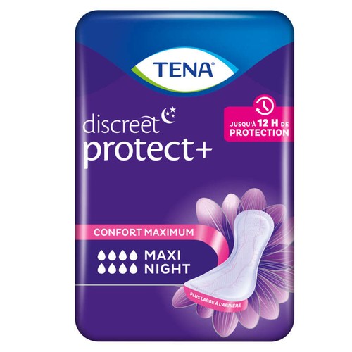 Tena Serviettes Maxi Night x12