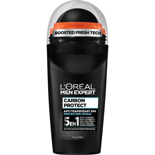L'Oréal Paris Men Expert Déodorant Homme Bille 48h Carbon Protect 5en1 50ml