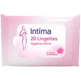 Intima Lingettes Hygiène Intime Fraîcheur Longue Durée x20