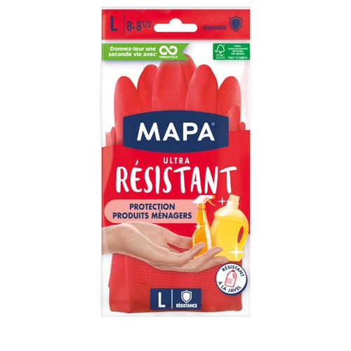 Mapa Gants De Ménage Extérieur Renforcé, Taille L x2