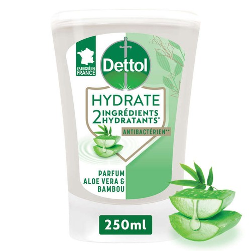 Dettol Recharge Savon Mains Aloe Vera Hydratant 250ml