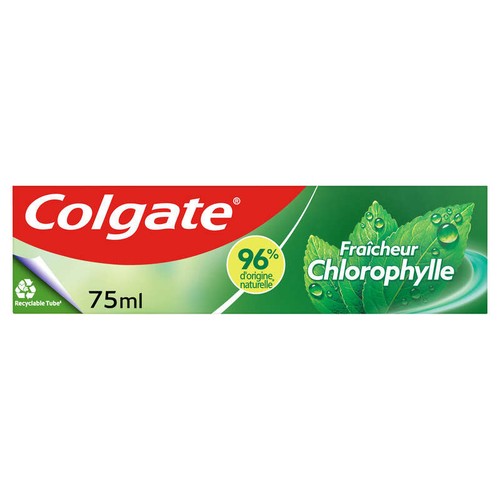 Colgate Dentifrice fraîcheur chlorophylle x1 - 75ml