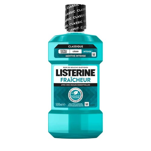Listerine Bain de Bouche Fraicheur Intense 500ml