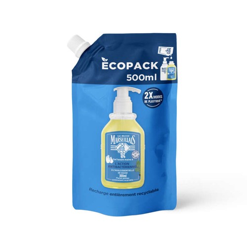 Le Petit Marseillais Ecopack Antibactérien 500ml