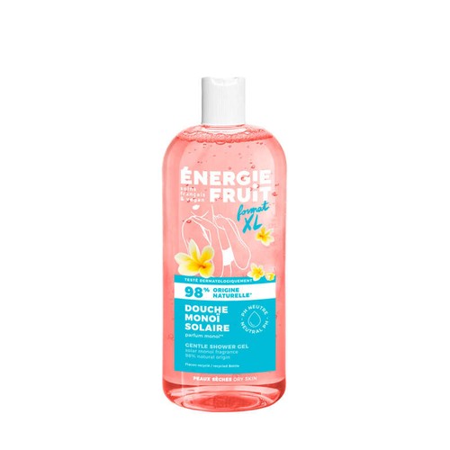 Energie Fruit Gel Douche à l'huile de monoï et macadamia Bio 500ml