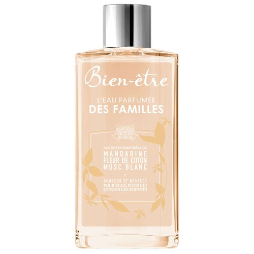 Bien Etre Eau de Cologne Mandarine, Fleur de Coton et Musc Blanc 250ml