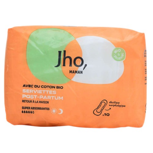 Jho Serviettes post partum x10