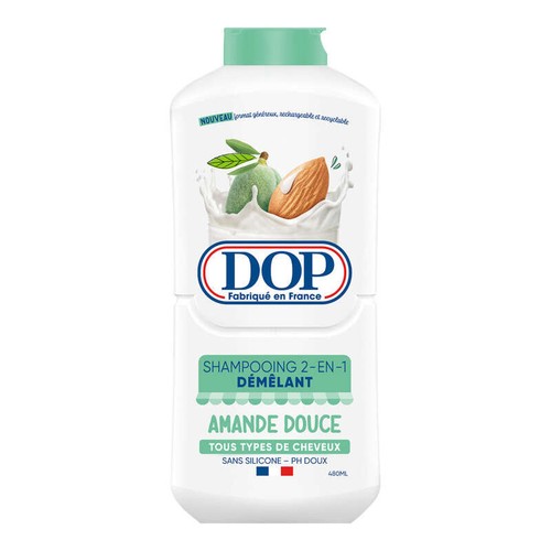 DOP Shampooing 2in1 Démêlant Amande Douce 480ml