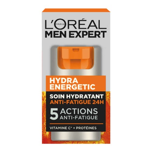 L'Oréal Paris Men Expert Crème Visage Hydratante Hydra Energetic Anti-fatigue 50ml