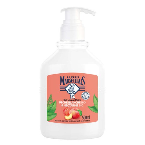 Le Petit Marseillais Pêche blanche & nectarine Bio 500ml