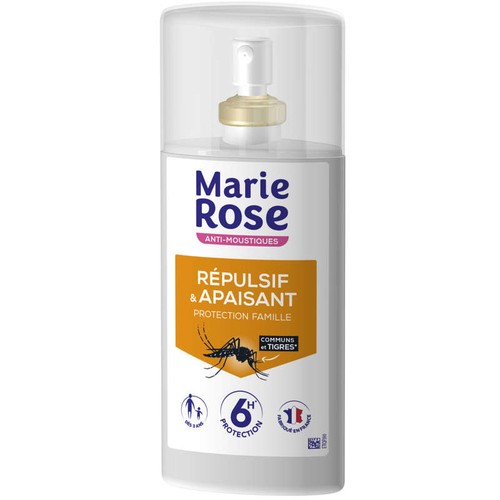 Marie Rose Anti Moustiques 2 En 1 Apaisant Et Répulsif 8H 100ml