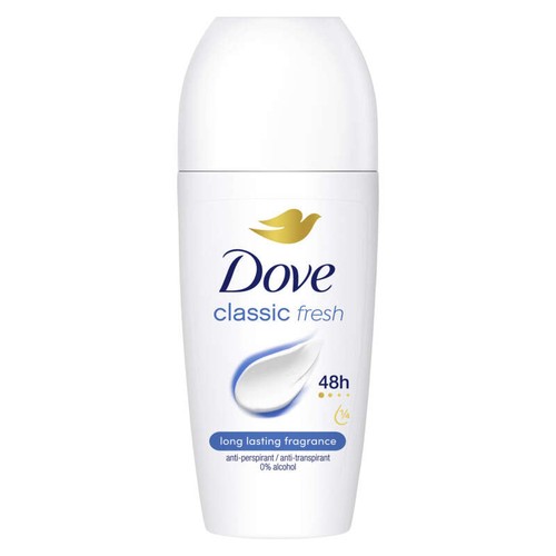 Dove Déodorant Bille Anti-Transpirant Classic 50ml
