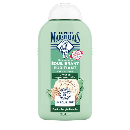 Le Petit Marseillais Shampooing Infusion de thym et argile blanche Bio 250ml