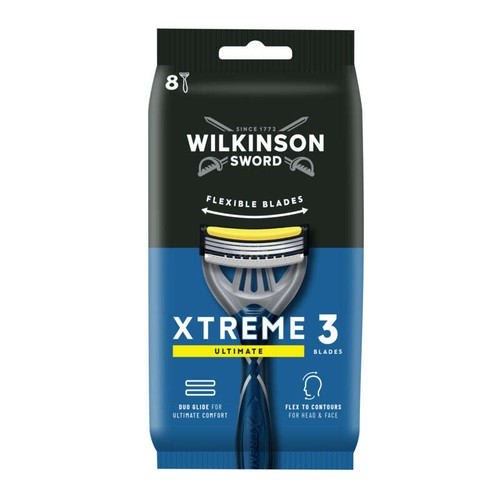 Wilkinson Rasoirs jetables Xtreme 3 Ultimate Comfort x8