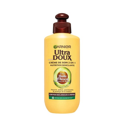 Garnier Ultra Doux Crème de Soin Nutrition Avocat Karité Cheveux Très Secs 200ml