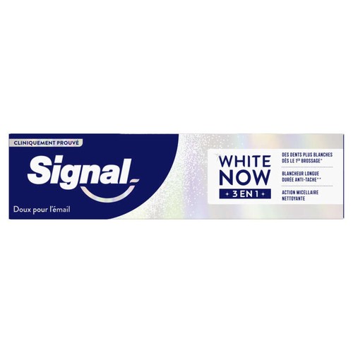 Signal White Now Dentifrice 3en1 Incontournable Action blancheur 75ml