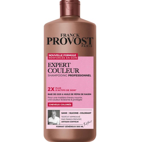 Franck Provost Expert couleur Shampooing professionnel 500ml
