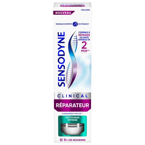 Sensodyne Dentifrice professional réparateur nettoyage intense 75ml