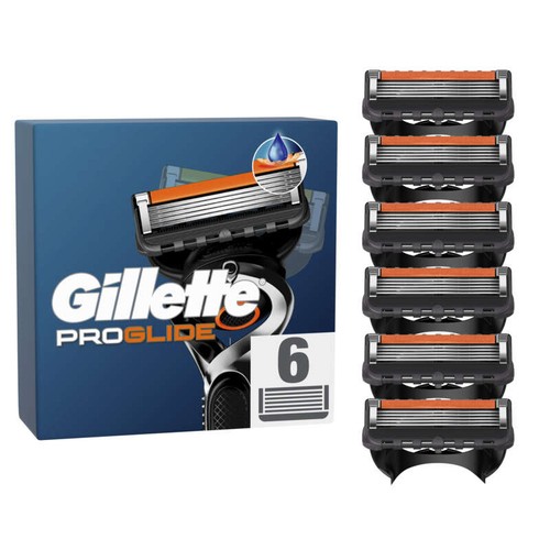 Gillette Proglide Lames De Rasoir x6
