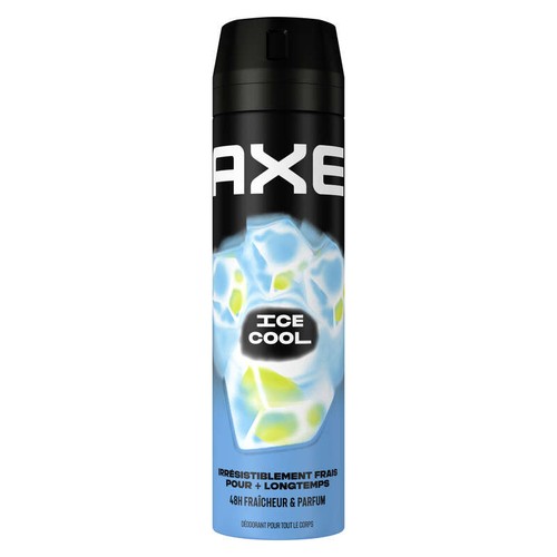 Axe Déodorant Homme Spray Ice Cool 48h Fraîcheur & Parfum 200ml