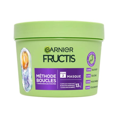 [Para] Garnier Fructis Masque restaurateur d'hydratation Méthodes boucles 370ml