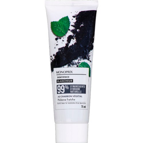Monoprix Dentifrice Blancheur 75ml
