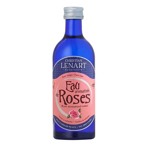 Cristian Lenart Eau aromatisée de Roses à base d'huiles essentielles 200ml
