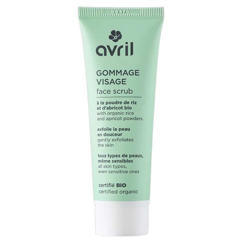 Avril Gommage visage certifié Bio 50ml